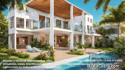Renta y alquiler Nuevo Residencial 2 habs  en Juan Dolio