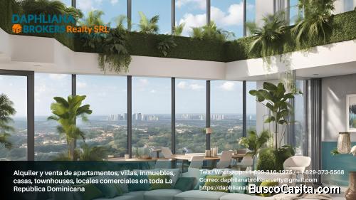 1, 2 habitaciones  En Mirador Sur Alquilo Apartamentos  Listos  