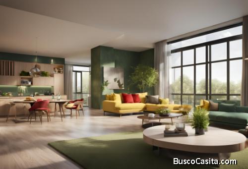 1 habitación, dormitorio  En Piantini Se alquila-Renta