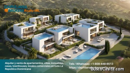 1 habitación, dormitorio  En Evaristo Morales Renta y alquileres Nuevo Depto Listo | 1-809-448-6513 