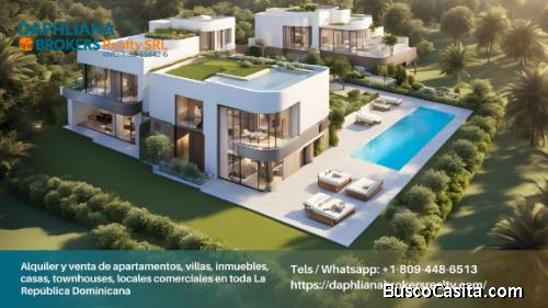 1 recámara  Evaristo Morales Renta y alquiler Nuevo Residencial Vacío | 1-809-448-6513 