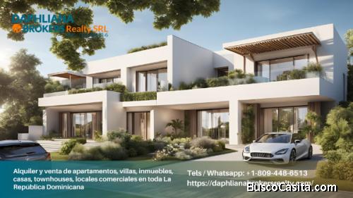 1, 2 recámaras, habitaciones, dormitorios  En Piantini Arrendamiento Departamentos Vacíos | 1-809-44