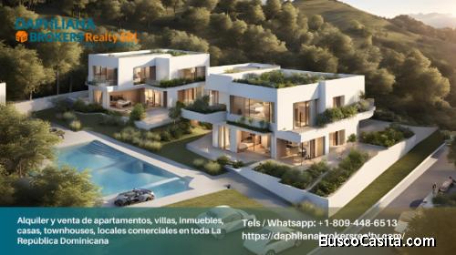 1, 2 recámaras  Bella Vista Alquileres y rentas Departamento Amoblado | 1-809-448-6513 