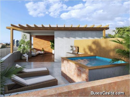 SE VENDE APTO de  1 Habitación en  TORRE INTEMPO de VILLA MARINA, LOS RIOS,  ENTREGA EN JULIO 2024