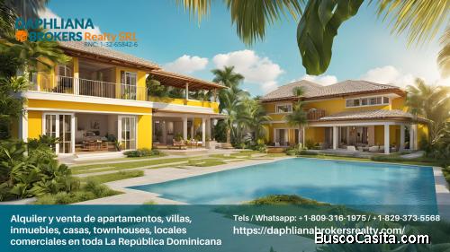 En renta Duplex 1-2-3 Habitaciones En La Romana, Juan Dolio, Boca Chica