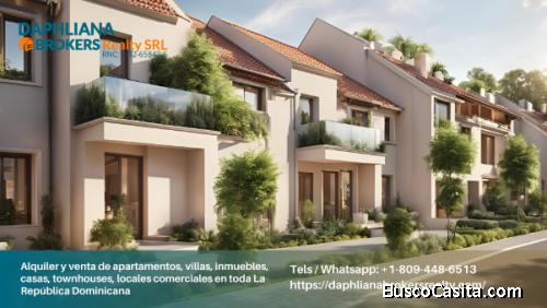 3 habitaciones  En La Anacaona Arriendo Residenciales Amueblados | 1-809-448-6513  ✔️Alquilamos Resi
