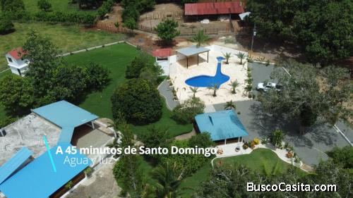 FINCA DE 1,000 TAREAS DE VENTA EN MONTE PLATA