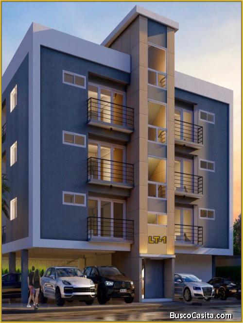 PROYECTO DE APTOS EN DON HONORIO, 2 HABS., PROX. A CARREFOUR, CONSTRUCCION VANGUARDISTA, CONDOMINIO 