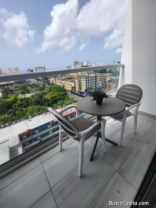 ALQUILO Apartamento AMUEBALDO 11avo Piso en Piantini