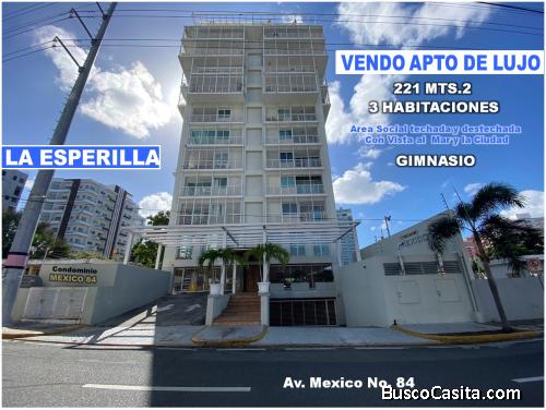 Vendo Super apto de Lujo y con muy buena Vista en la Esperilla, 221 Mts.2, 3 habs., Balcón tipo Terr