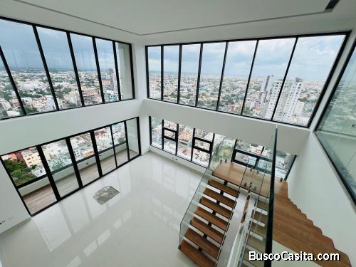 VENDO penthouse en Alma Rosa II con vista al mar y a la Ciudad , nivel 25 y 26 con terraza , TOTALME