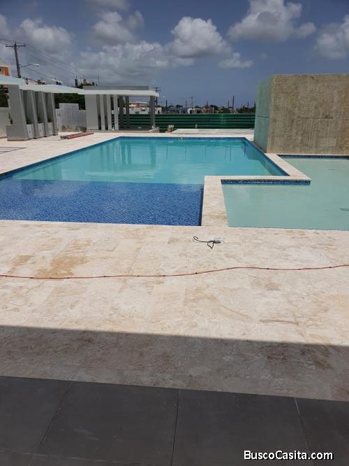 Apartamento piso alto en alquiler en bávaro punta cana 