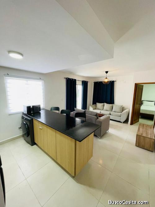 SE ALQUILA Apartamento amueblado 2 habitaciones en Punta Cana