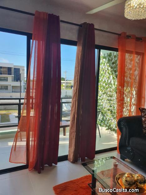 Apto amoblado en venta y alquiler en el Boulevard Turístico del Este