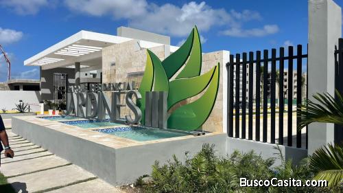 Apartamentos en construccion en jardines III  con piscina