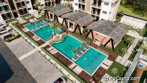 Terraform II apartamento  con ascensor en venta punta cana