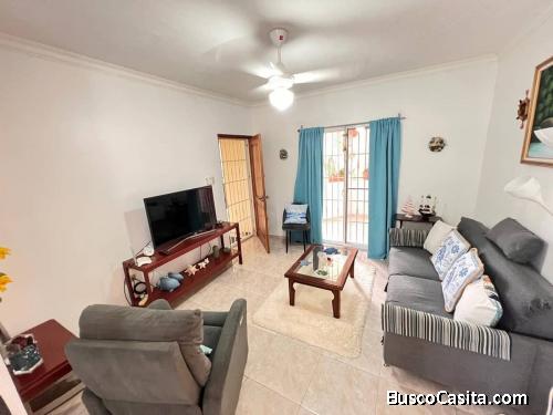 Apartamento amueblado en alquiler en Boca Chica