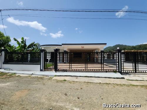 CASA AMUEBLADA DE VENTA EN JARABACOA