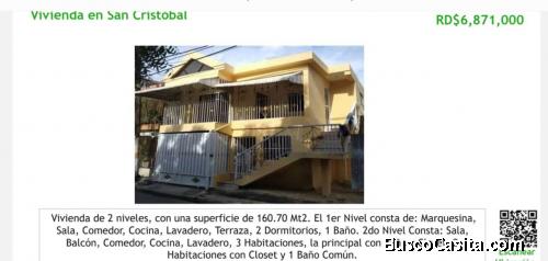 VENDO CASA EN SAN CRISTOBAL