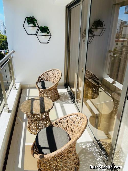 Apartamento amueblado en Alquiler en el Naco