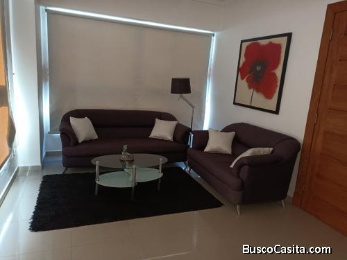 ALQUILO Apartamento AMUEBLADO 9no Piso en Piantini