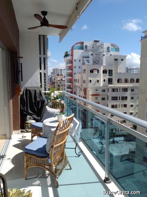 Apartamento Amueblado En Alquiler En Bella Vista
