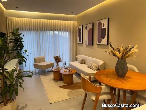 Moderno Apartamento amueblado en alquiler de 1 habitación en el Naco