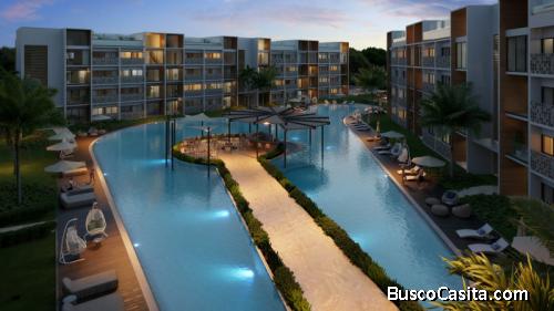 Apartamento de 2 habitaciones venta en Punta Cana 75 mts