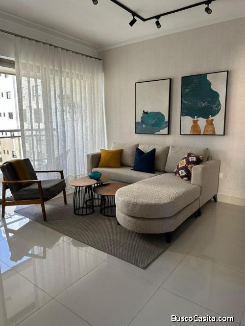 Apartamento en Alquiler en alquiler amueblado de 2 habitaciones en naco
