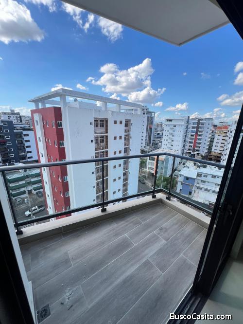 Apartamento de 2 habitaciones Nuevo en alquiler Evaristo Morales