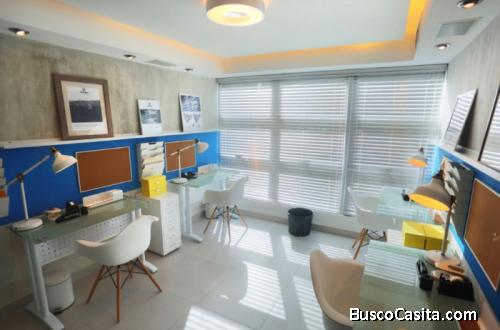 Oficina Amueblada en Venta de 281 mts en Gazcue