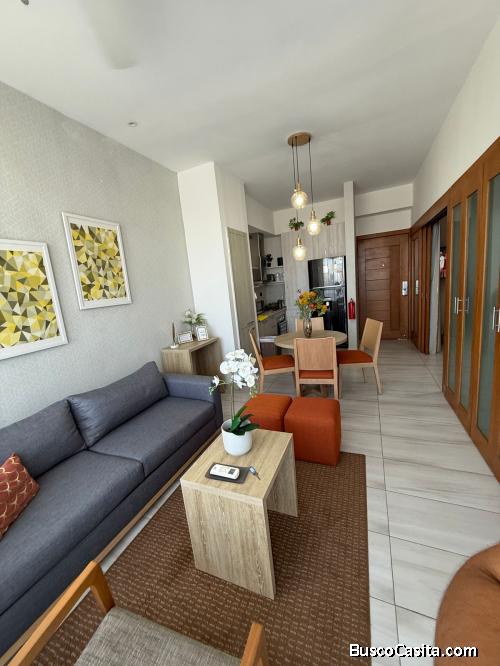 Apartamento amueblado en alquiler En Naco, Av. Lincoln, Distrito Nacional, Santo Domingo.