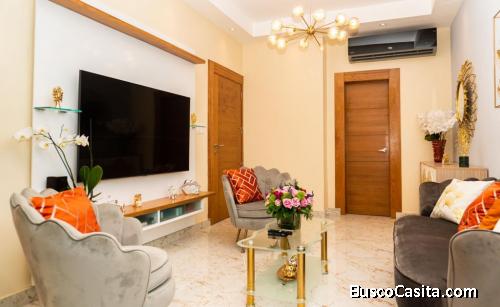 Apartamento Amueblado en Renta con Jacuzzi En Mirador Norte, Distrito Nacional, Santo Domingo.