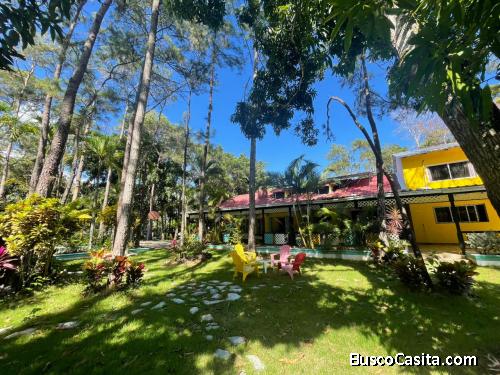 VILLA CON AMPLIO TERENO DE VENTA EN JARABACOA