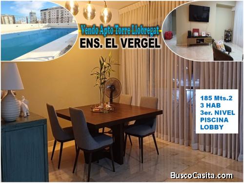 VENDO APTO REMODELADO Y REBAJADO EN TORRE LLOBREGAT, EL VERGEL, 3 HABS., 185 Mts.2