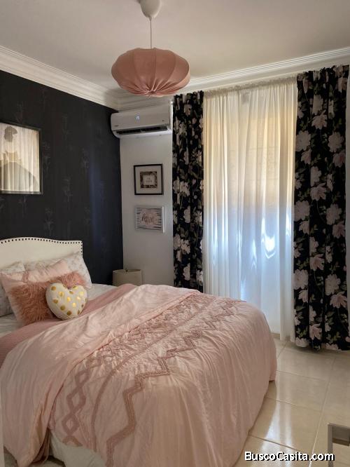 Inmueble amoblado Dos y Tres dormitorios 2 baños en Alma Rosa  Sto Dgo Este Cerca de Distrito Nacion