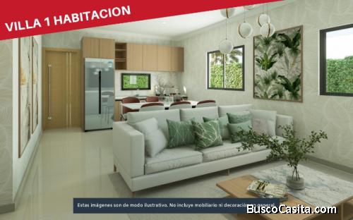 Alta Vista Dos habitaciones Propiedades Otra Banda Punta CANA Bávaro República Dominicana
