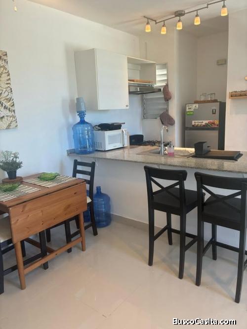Se renta  alquila apartamento, piso, inmnueble, condo, departamento amueblado en Ciudad Las Cayenas