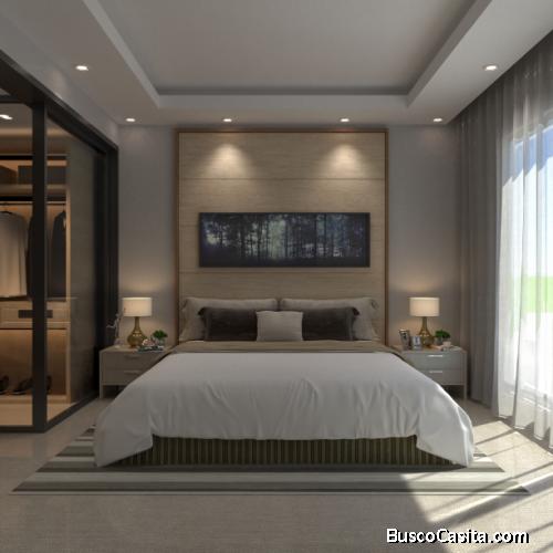 Vista Cana Punta Cana  Three Beds and Walk-in Closet 3.5 Baths Near Downtown En Punta Cana