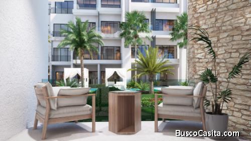 1, 2 habs Complejo Pisos  en Noval Properties Poseidonia Punta Cana República Dominicana