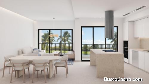 1, 2 dormitorios Condominio Pisos  en Noval Properties Poseidonia Punta Cana RD