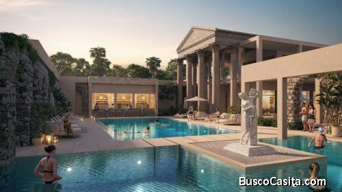 3 dormitorios, recámaras, habitaciones Condo Departamentos, inmuebles en Noval Poseidonia Punta Cana