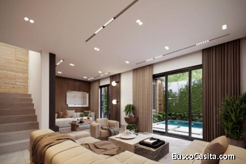 Para inversiones EN RD Sto Dgo Oriental Ecos Fit Condominio Villas, Casas de 3 (tres) dormitorios