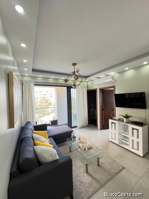  Apartamento Amueblado en Alquiler en La Esperilla, Distrito Nacional, Santo Domingo.