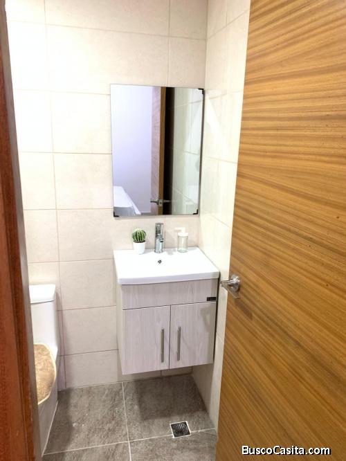 Alquilo  renta propiedad, vivienda, residencial  2 dormitorios 2 parqueos Ens Naco  D Nacional