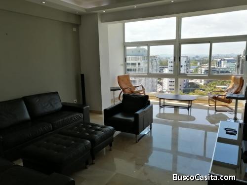 Alquilo Apartamento Amueblado en La Esperilla, Distrito Nacional, Santo Domingo.