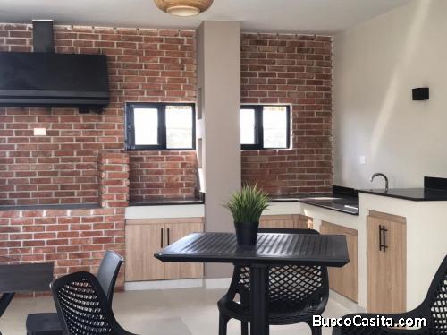 Residencial Epic Se renta 1, 2, 3 dormitorios 1, 2 baños Con muebles en Proyecto cerrado Bávaro