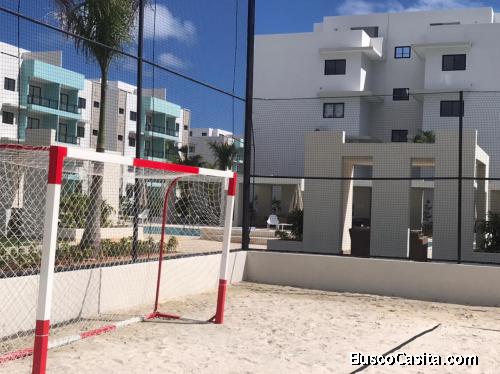 Se renta 3 habs Dos baños Amueblado en Proyecto cerrado Residencial Epic Dominican Republic