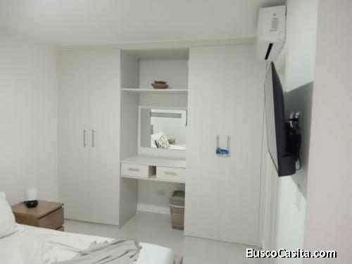 Renta Serena Village 1, 2 habitaciones 1, 2 baños Con muebles Proyecto cerrado
