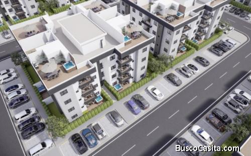 En venta Piso 1, 2, 3 habs, dormitorios en Vista Cana RD